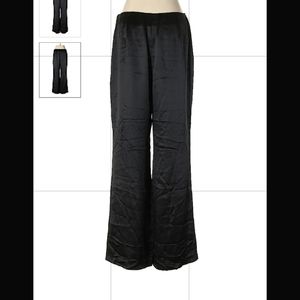 Silk black pants cocktail formal size 8